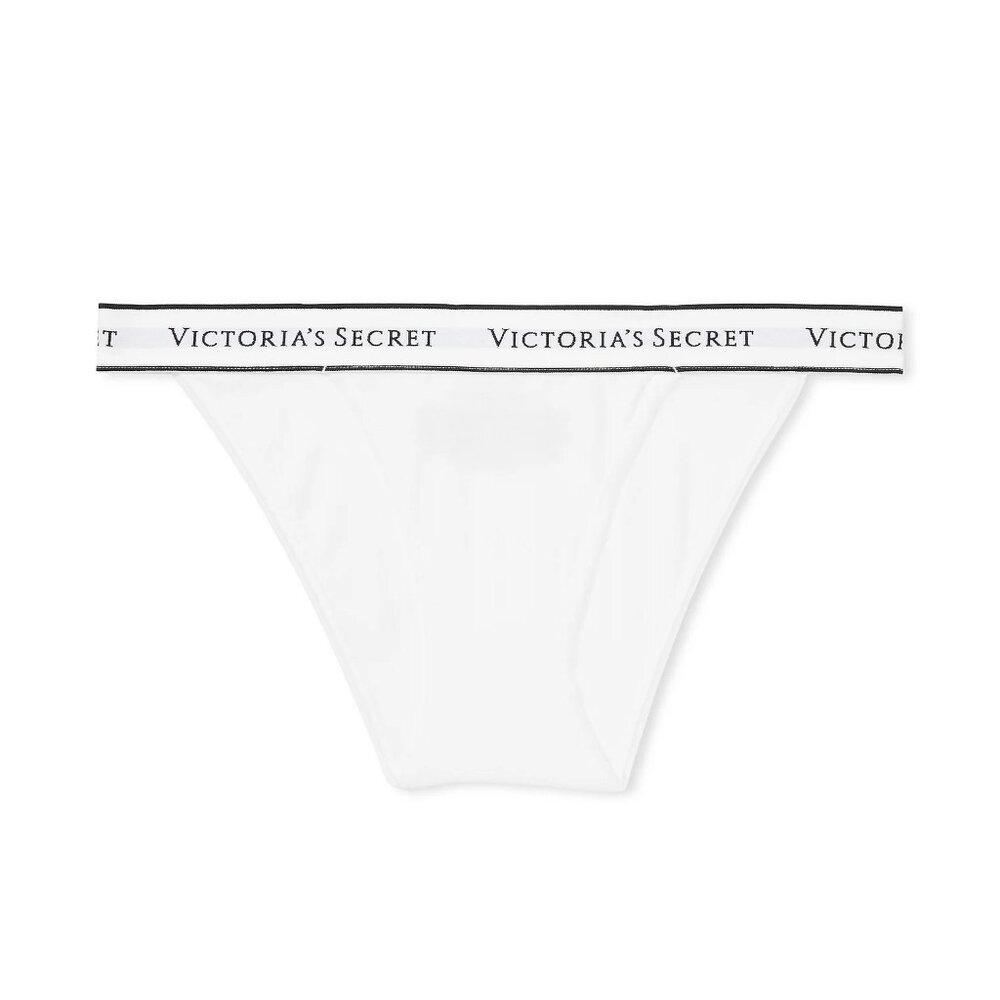 Cotton Logo Cotton Tanga Panty - Victoria's Secret - NWT